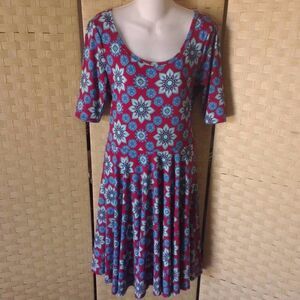 Womens NWOT LuLaRoe Midi Dress Size M